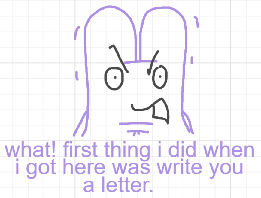 A panel from I've Been Everywhere, Man, episode nine of the Board Boards object show by Furretwalk/WalkingFurret.